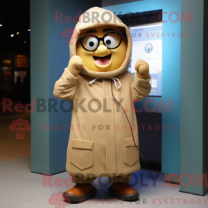 Tan Phone mascottekostuum...