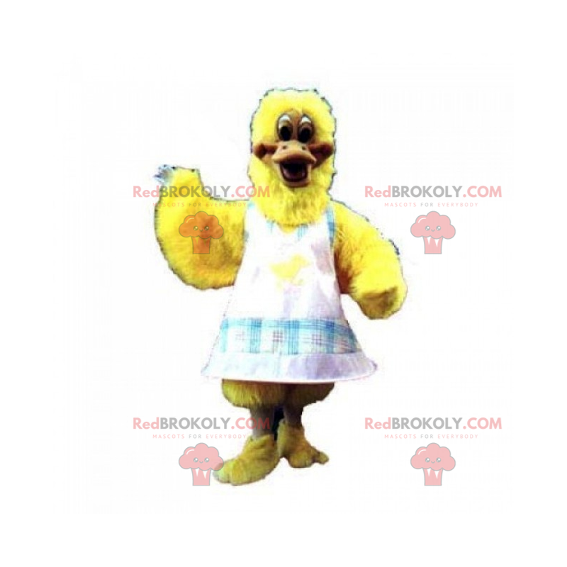 Farm animal mascot - Chick with apron - Redbrokoly.com