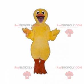 Mascotte animaux de la ferme - Poussin jaune - Redbrokoly.com