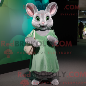 Green Chinchilla mascot...