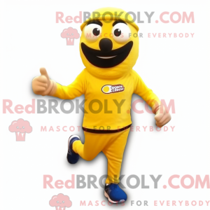 Gul Moussaka maskot kostume...