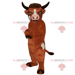 Mascotte boerderijdier - Bull - Redbrokoly.com