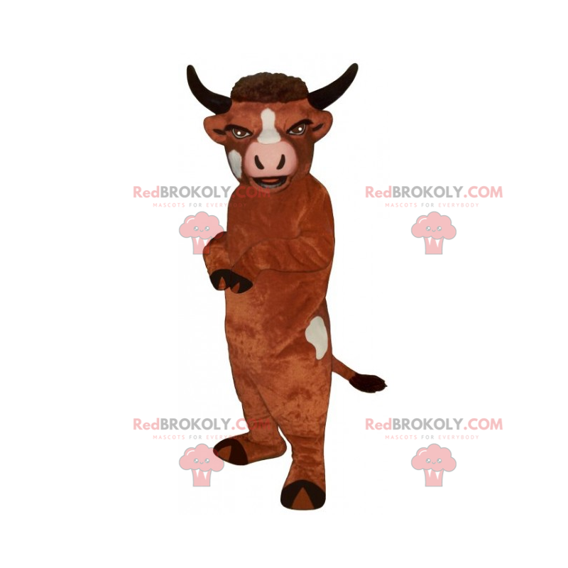 Husdyrmaskot - Bull - Redbrokoly.com