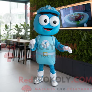 Personnage mascotte Cyan...