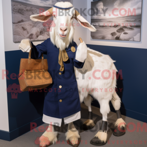 Navy Boer Goat maskot...