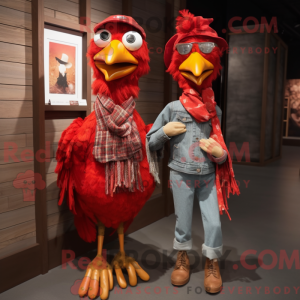Red Hens máscara...