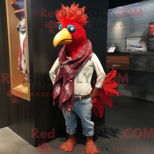 Red Hens Maskottchen Kostüm...