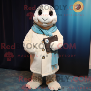 Cream Seal mascottekostuum...