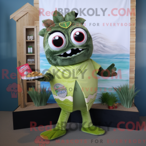Personaggio mascotte Olive...