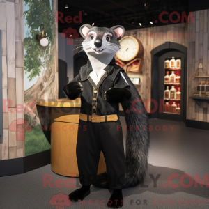 A máscara Svart Weasel...