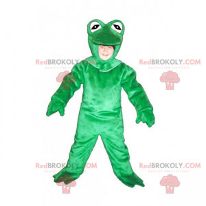 Mascotte animaux de la foret - Grenouille verte - Redbrokoly.com