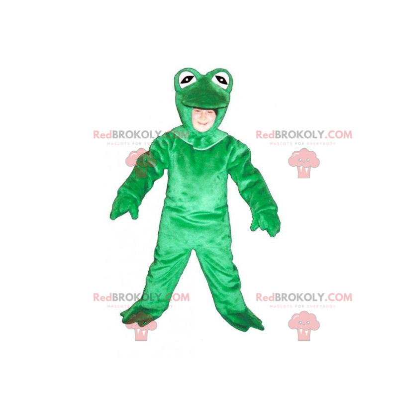 Forest animal mascot - Green frog - Redbrokoly.com