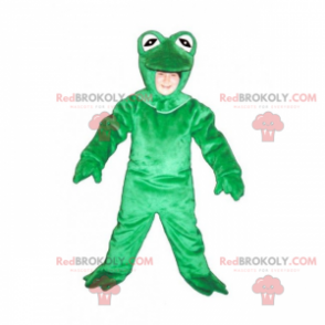 Waldtiermaskottchen - Grüner Frosch - Redbrokoly.com