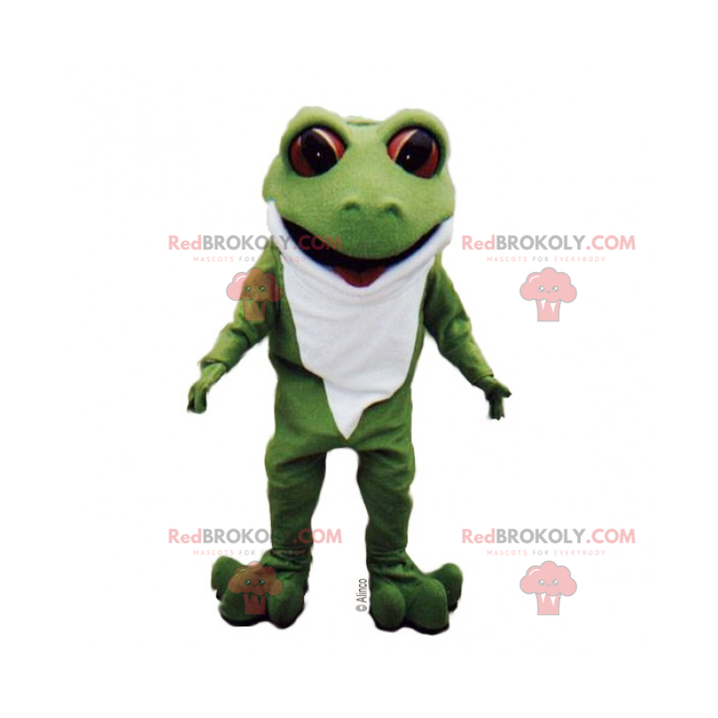 Forest animal mascot - Frog with big eyes - Redbrokoly.com