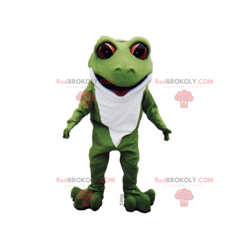 Maskotka zwierzę leśne - żaba z dużymi oczami - Redbrokoly.com Maskotka zwierzę leśne - żaba z dużymi oczami - Redbrokoly.com