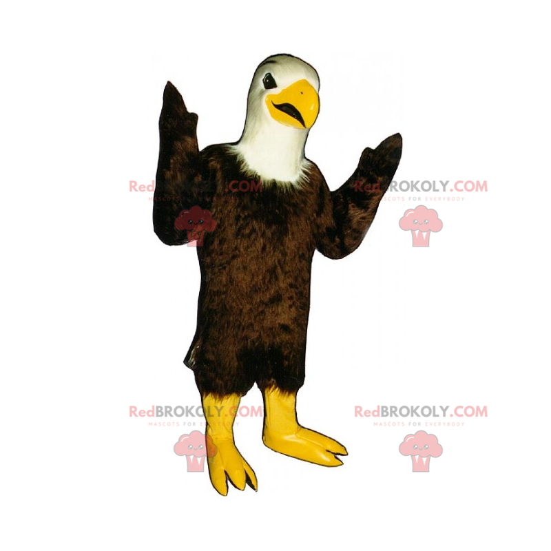 Forest animal mascot - Golden eagle - Redbrokoly.com