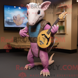Costume mascotte de tatou...
