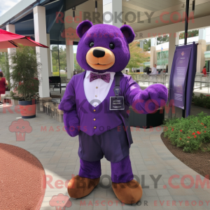 Costume de mascotte d ours...