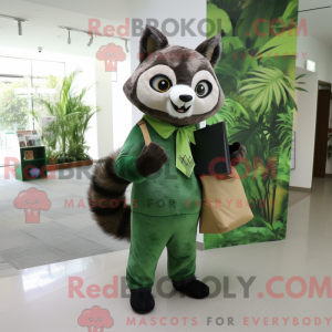 Forest Green Raccoon...