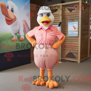 Postava maskota Peach Hens...