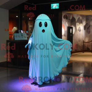 Disfraz de mascota fantasma...