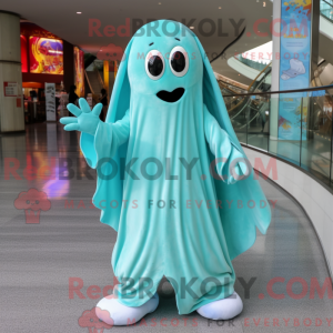 Disfraz de mascota fantasma...