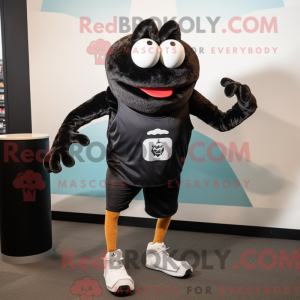 Disfraz de mascota de Black...