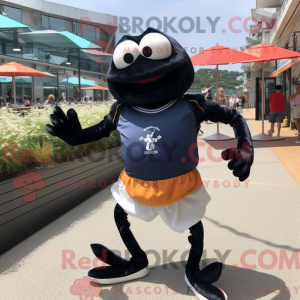 Black Crab Cakes mascot...