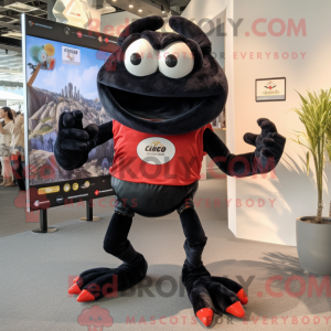 Disfraz de mascota de Black...