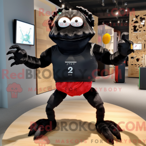 Disfraz de mascota de Black...