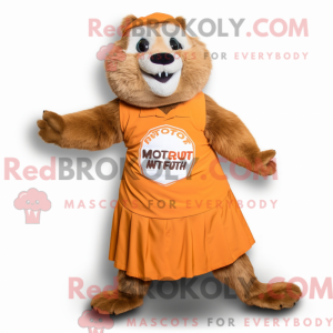 Rust Marmot maskot kostume...
