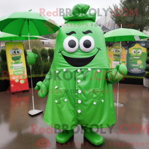 Green Burgers maskot...