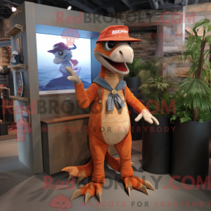 Rust Dimorphodon maskot...