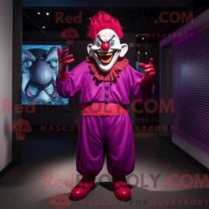 Magenta Evil Clown...
