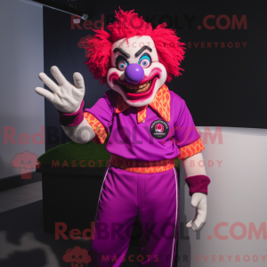 Magenta Evil Clown...