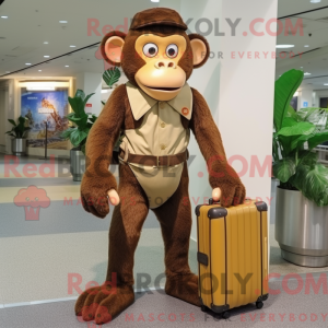 Costume mascotte de singe...
