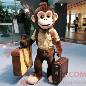 Costume mascotte de singe...