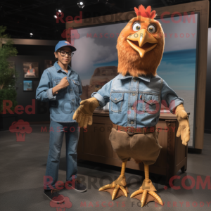 Figura de máscara de frango...