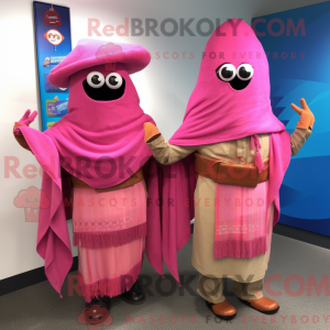 Postava kostýmu růžového...
