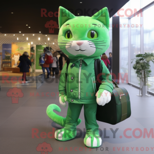 Costume de mascotte de chat...