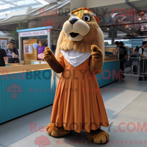 Brown Sea Lion mascot...