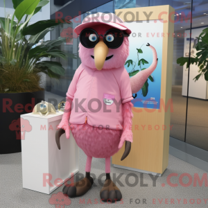 Postavička kostýmu růžového...