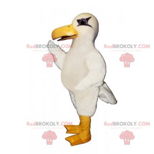 Mascote do animal marinho - Gaivota - Redbrokoly.com