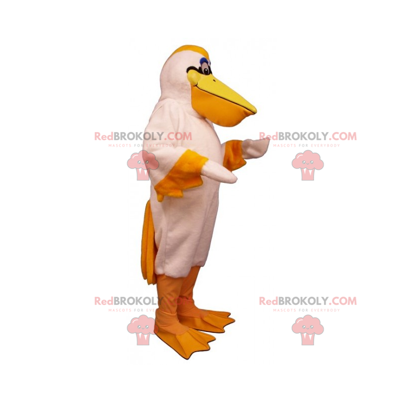 Havdyr maskot - Pelikan - Redbrokoly.com