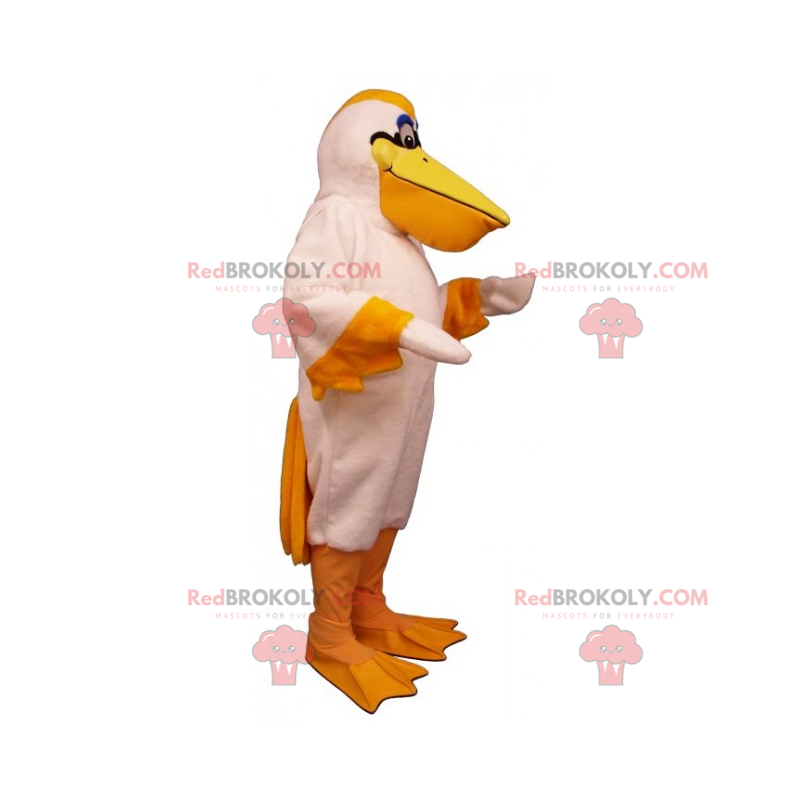 Sea animal mascot - Pelican - Redbrokoly.com