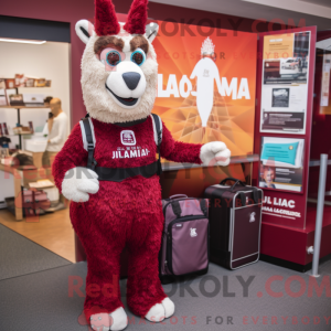 Costume de mascotte de lama...