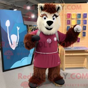 Costume de mascotte de lama...