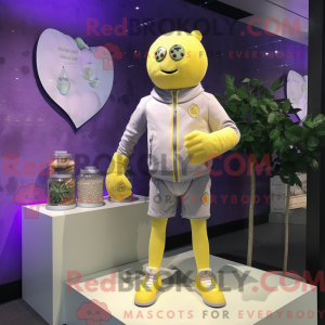Postava maskota Levandule...