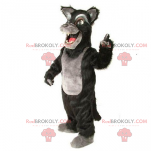 Gebirgstier Maskottchen - Wilder Wolf - Redbrokoly.com