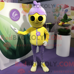 Lavendel sitron maskot...